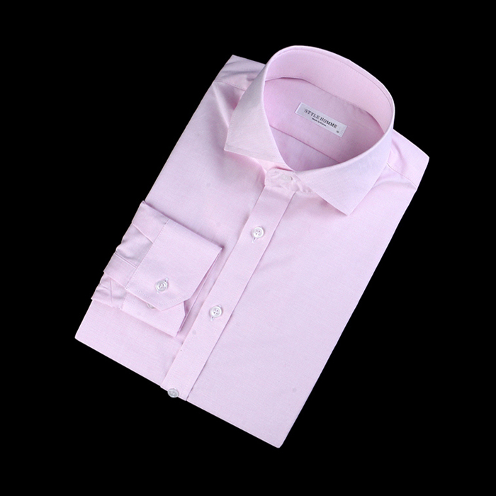 86032 No.35-a 프리미엄 솔리드 셔츠 (Pink)
